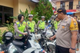 Kapolres Tator Sidak Kendaraan Dinas, Ini Temuannya 