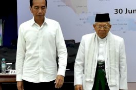 Tetap Pakai Sarung, Ma'ruf Amin Sebut Ada Jatah Menteri untuk NU