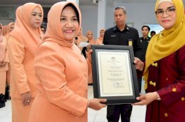 Pelantikan Ketua DWP Sulsel, Liestiaty Ajak Istri ASN Jadi Kekuatan Penting Bagi SuamI