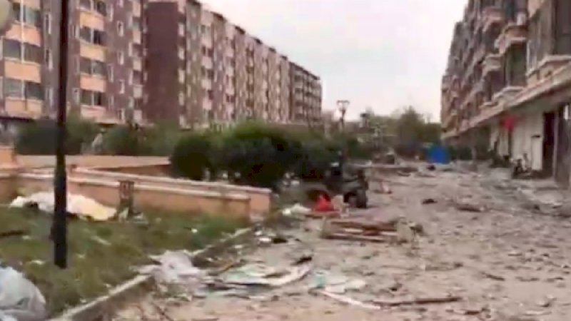 190 Terluka dan 6 Tewas Saat Tornado Hantam Cina