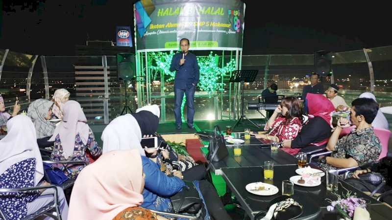 Hadiri Reuni KBA 89 SMP 5 Makassar, Danny Pomanto: Semuanya Seperti Keluarga dan Saling Peduli