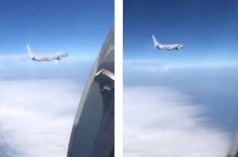 Momen Dramatis Saat Jet Tempur Rusia Cegat Pesawat Mata-mata AS