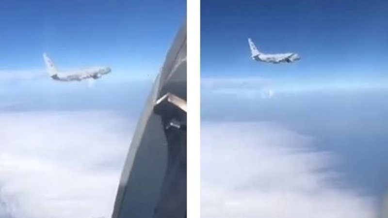 Momen Dramatis Saat Jet Tempur Rusia Cegat Pesawat Mata-mata AS