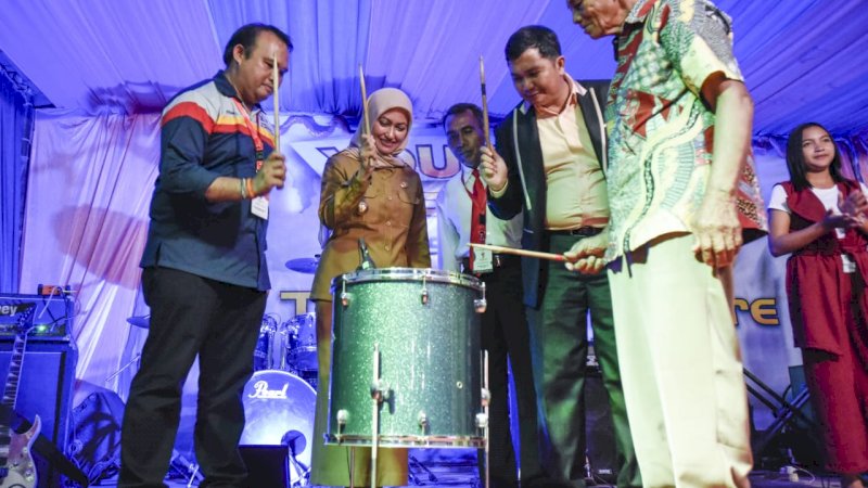 Bupati Lutra Buka Youth Camp Pelpap Rayon III Sulsel