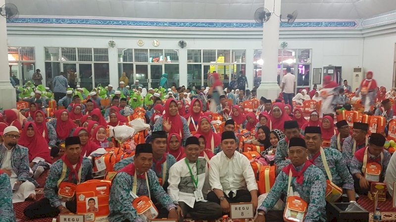 Malam Ini, 285 JCH Sidrap Bertolak ke Tanah Suci