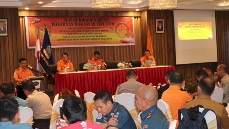 Kecelakaan Kapal di Sulsel dan Sulbar Tinggi, Basarnas Makassar Gelar Rakor