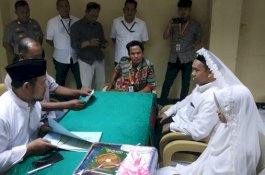 Pria yang Ancam Penggal Jokowi Menikah di Rutan