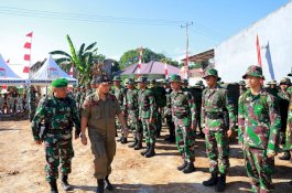 Iqbal Suhaeb Pimpin Upacara Pembukaan TMMD Ke-105