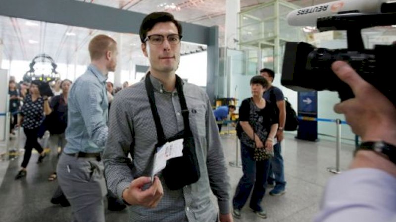 Sempat Ditahan di Korea Utara, Mahasiswa Australia Bantah Jadi Mata-mata