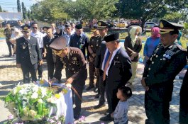 Kapolres Jeneponto Resmikan Taman Anak Lalu Lintas Bantuan Bank Sulselbar