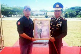 Kapolres Jeneponto Dapat Kejutan Usai Upacara HUT Bhayangkara