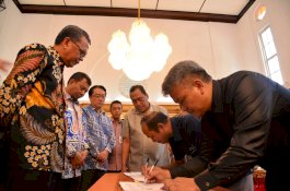 Gubernur Sulsel Saksikan PT Kima dan PT Maruki Teken Kerjasama