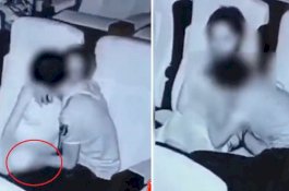 Terekam CCTV, Pasangan Remaja Ini Mesum di Dalam Bioskop