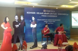 Sabtu Malam, NOAH dan Sheila Majid Semangati Nasabah CIMB Niaga Makassar untuk Kejar Mimpi