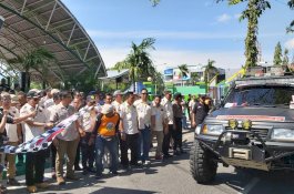 Taufan Pawe Lepas Peserta Bhayangkara Offroad Adventure 2019