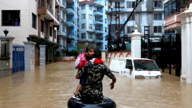 Puluhan Orang Meninggal di Nepal dan India Akibat Hujan Muson