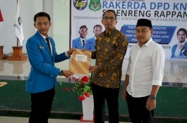 Gelar Rakerda, KNPI Sidrap Lantik Pengurus Kecamatan