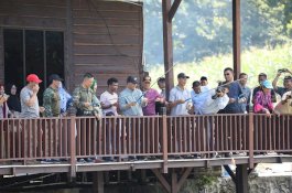 Bupati Bantaeng Resmikan Kolam Pancing Marina