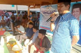 Anggota DPRD Sulsel, Sosialisasi Produk Hukum Pengendalian Lahan Kritis di Jeneponto