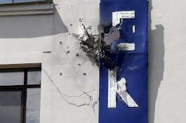 Kantor TV Dilempar Granat Karena Berencana Tayangkan Film Vladimir Putin