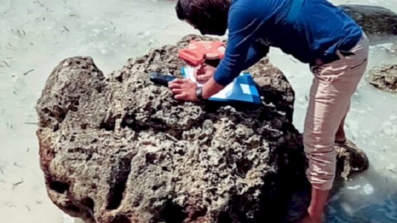 Dosen Politeknik Negeri Pariwisata (Poltekpar) Makassar, Masri Ridwan, malakukan penelitian di Tanjung Bira, Kabupaten Bulukumba, Provinsi Sulawesi Selatan.