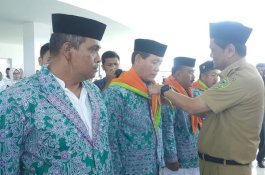 Pemkab Barru Lepas 188 Calon Jemaah Haji Barru