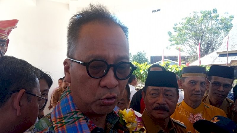 Menteri Sosial (Mensos) RI Agus Gumiwang Kartasasmita.