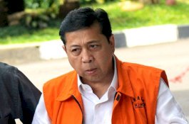 Curhat ke Petugas, Novanto Ngaku Ketakutan Satu Sel dengan Napi Teroris