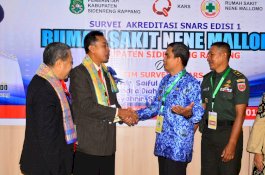 Survei Akreditasi, KARS Sambangi RS Nene Mallomo Sidrap