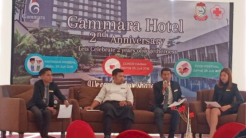 Gammara Hotel Rayakan Ulang Tahun ke-2