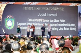 Pemkot Parepare Raih Penghargaan Top 99 Inovasi Pelayanan Publik