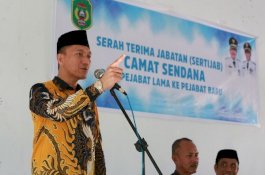 Sertijab Tiga Camat, FKJ Tegaskan Pelayanan Prima ASN