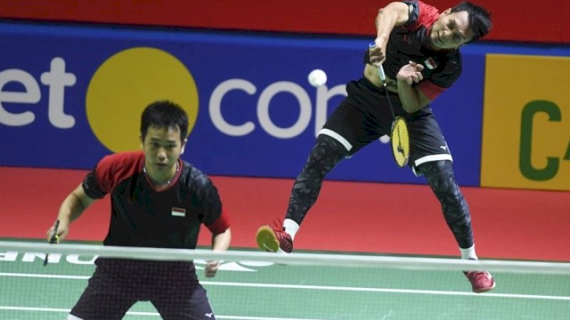 Pasangan Mohammad Ahsan/Hendra Setiawan berpeluang juara ganda putra Indonesia Open 2019.