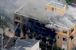 33 Korban Tewas Menumpuk di Tangga ke Lantai 3, Begini Detik-detik Terbakarnya Kyoto Animation