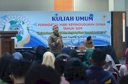 Peringati Hari Kependudukan Dunia, STIE Nobel Makassar Gelar Kuliah Umum