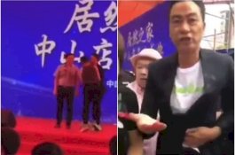 Aktor Asal China Ditikam di Hadapan Penggemarnya