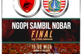 Cari Lokasi Nobar Seru Final Piala Indonesia? Yuk ke Gud Mud Cafe