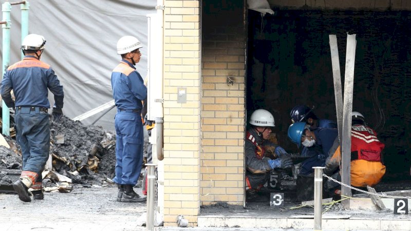 Bakar Studio Animasi di Jepang, Pelaku Sebut Perusahaan Jiplak Novelnya