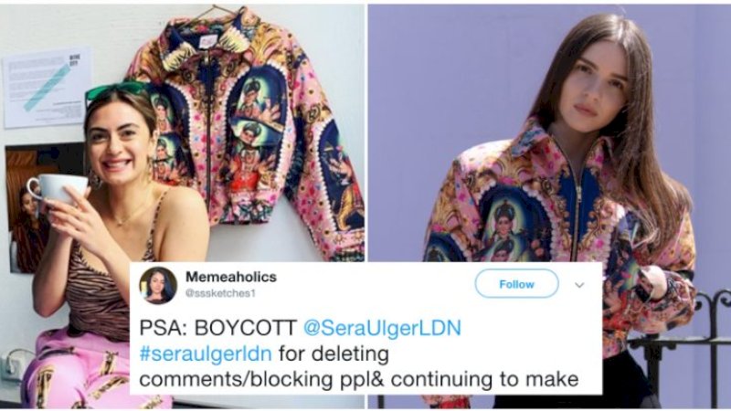 Desainer Ini Cetak Gambar Dewi Umat Hindu di Karyanya, Netizen Bereaksi