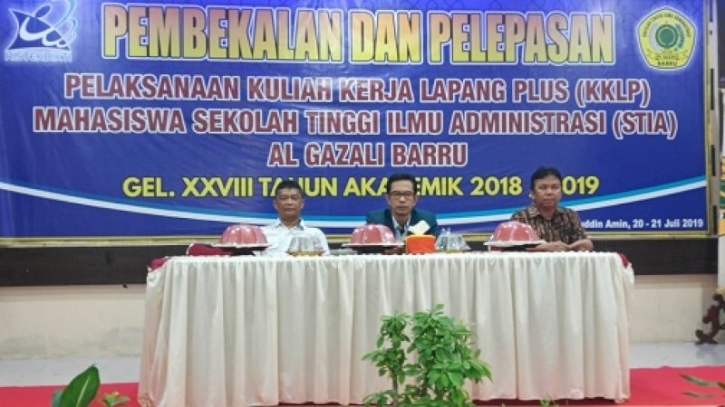 STIA Al Gazali Barru Lepas 293 Mahasiswa Jalani KKLP