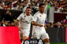 Hazard Main 45 Menit, Real Madrid Kalah 1-3 dari Bayern Muenchen