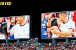 Viral, Gadis Singapura Lamar Pacar di Pertandingan Piala Champion