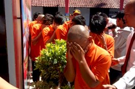 Sepekan Operasi, 12 Pengedar Sabu Dijaring Polisi di Gowa