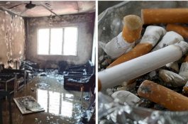 Pria Ini Ketiduran Sambil Merokok, Dia Baru Terbangun Saat Terpanggang Api