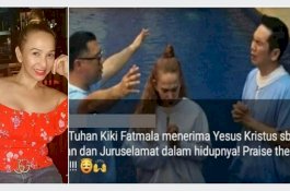 Kiki Fatmala Pindah Agama, Begini Kesaksian Sahabat Karibnya