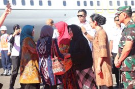 Dijemput Lestiaty Nurdin dan Murni Iqbal, Ini Agenda Mufidah Kalla di Sulsel