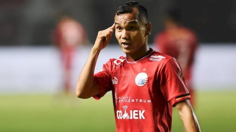 Winger Persija Jakarta, Riko Simanjuntak. [Antara]