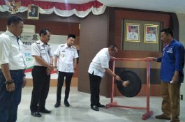 Wakil Bupati Jeneponto Buka Bursa Inovasi Desa, Gong Dipukul Sekda