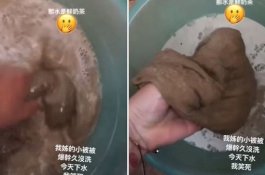 Sepuluh Tahun Tak Dicuci, Air Cucian Sarung Bantal Ini Berlumpur