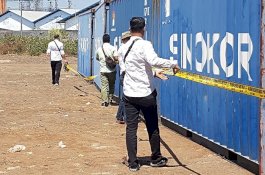 Ilegal, Polda Sulsel Gagalkan Pengiriman Batu Mangan ke China